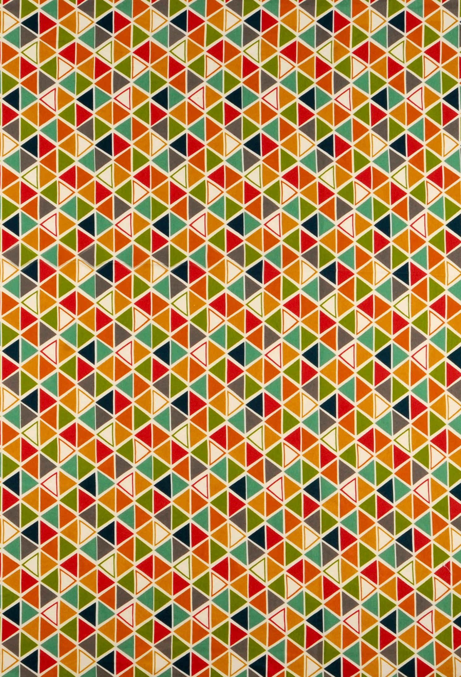 Art on fabric and glass